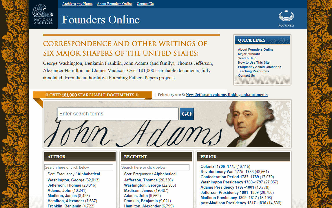 Founders Online
