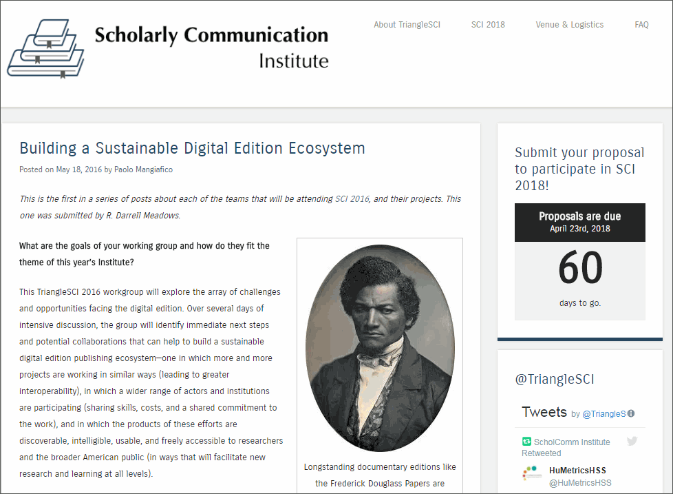 Scholarly Communication Institute