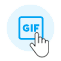 gif button